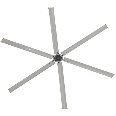12 piedi 7.3m 1500w 380v 220v PMSM Motore Aria di raffreddamento Grandi ventilatori HVLS di soffitto industriale