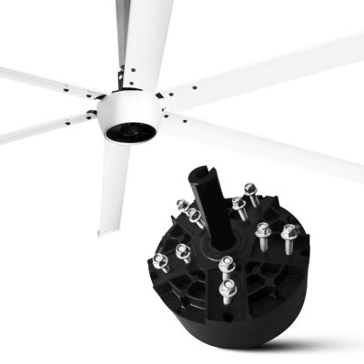 Magnete permanente sincrono 2.4M 8FT HVLS ventilatore di soffitto motore per il raffreddamento commerciale