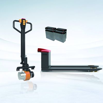 AMTHI E-forklift Pole Electric Pallet Truck da 1 tonnellata a 2 tonnellate con forchetta 1150 mm/1200 mm