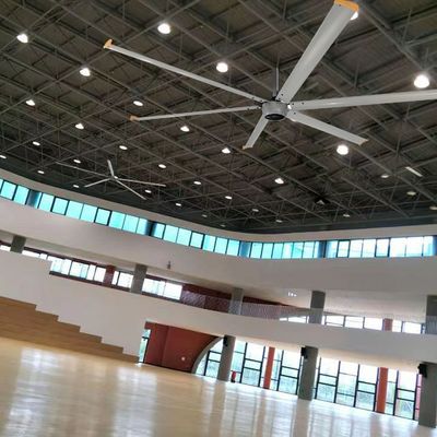 1500W 220v ventilatore HVLS per soffitti industriali per grandi spazi 6,1 m 7,3 m 12 piedi 10 piedi di diametro