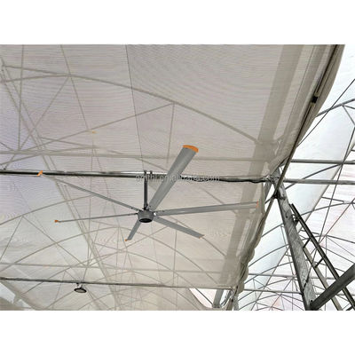 1500w 220v 12ft 10ft 20ft 18ft 16ft Ventilatore del soffitto del magazzino con 800m3/h Volume d'aria