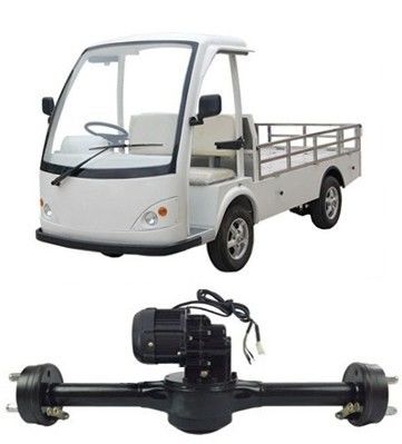 Capacità di carico 400 kg Veicolo elettrico a tre ruote con sistema di guida BLDC