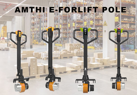 Forklift elettrico con batteria al litio ricaricabile 1 tonnellata 2 tonnellate