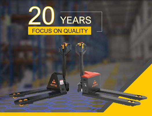 Forklift elettrico con batteria al litio ricaricabile 1 tonnellata 2 tonnellate