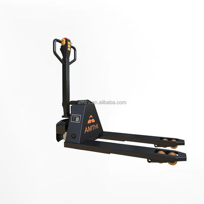 Camion elevatore da 1 tonnellata ruote di nylon PU Power Souce DC MOTORE AMTHI Tassera Camion elevatore pallet