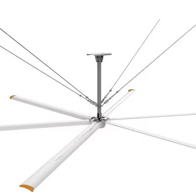 AMCLING 220V 380V Ventilatore a flusso assiale 1500W Magnete permanente Ventilatore a soffitto HVLS sincrono