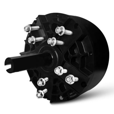 Grandi 10ft 3m I Fascia d'acciaio montato 60rpm HVLS Ventilatore motore per applicazioni industriali