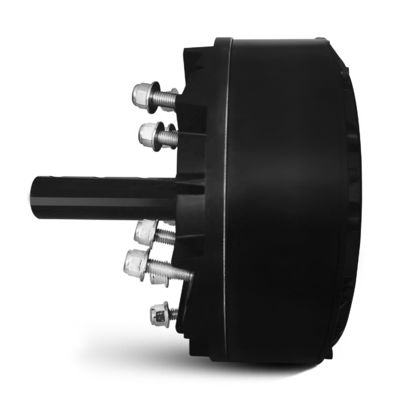 Grandi 10ft 3m I Fascia d'acciaio montato 60rpm HVLS Ventilatore motore per applicazioni industriali