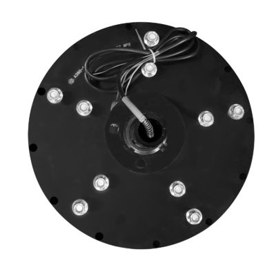 Customized 12ft 1500w 220v AC Motor Industrial Big HVLS soffitto ventilatore per 280-1400m2 Area