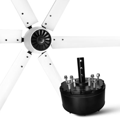 Malesia Technology 24FT/20FT Grandi ventilatori da soffitto con grande flusso d'aria e lunghezza del ventilatore 3-8M