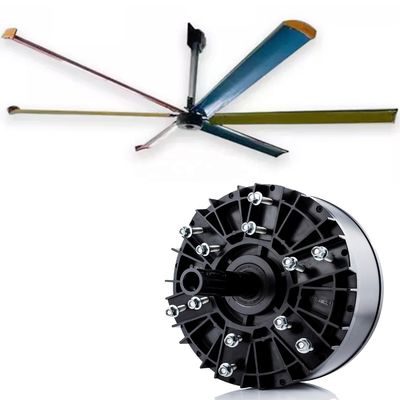 Alta velocità 400W 3 fase 220V Industrial Brushless DC HVLS soffitto raffreddamento Bldc Ventilatore motore