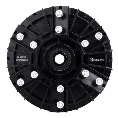 Motore elettrico assiale a 3 fasi 48v 800w Motore di ventola a corrente continua senza spazzole per condizionatori d'aria esterni