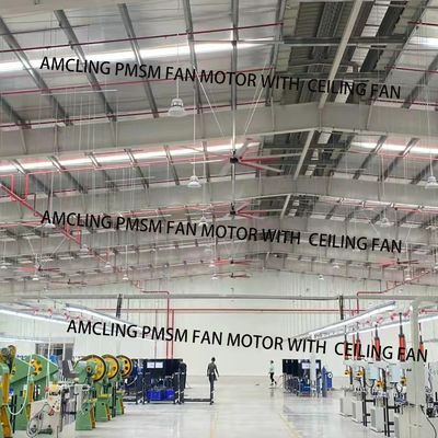 220V/380V 400W Motore PMSM a 3 fasi per grandi ventilatori industriali BLDC