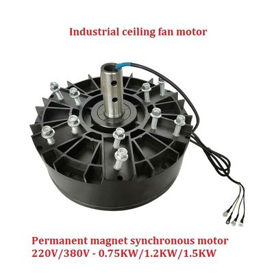 Range RPM 40-130RPM BLDC Fan Motor per grandi ventilatori industriali da fabbricazione